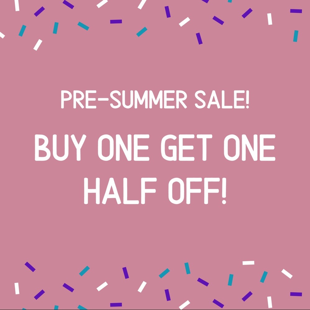 ☀️ Pre-Summer Sale ☀️